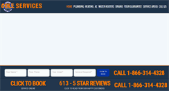 Desktop Screenshot of cole-services.com